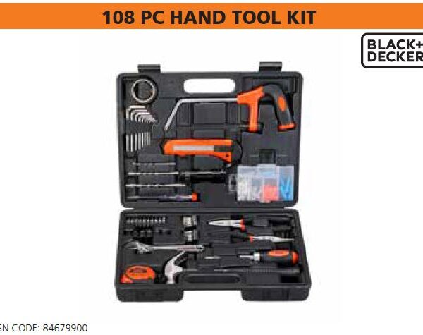 108 PC HAND TOOL KIT