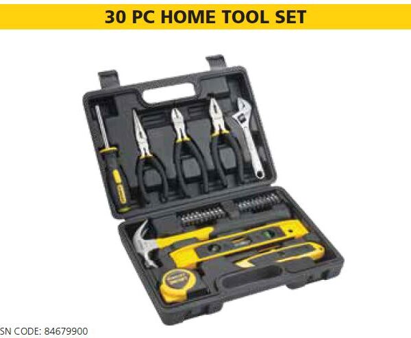 30 PC HOME TOOL SET