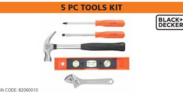 5 PC TOOLS KIT