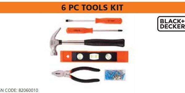 6 PC TOOLS KIT