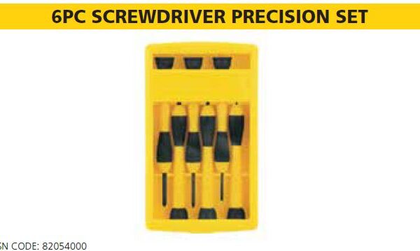 6PC SCREWDRIVER PRECISION SET