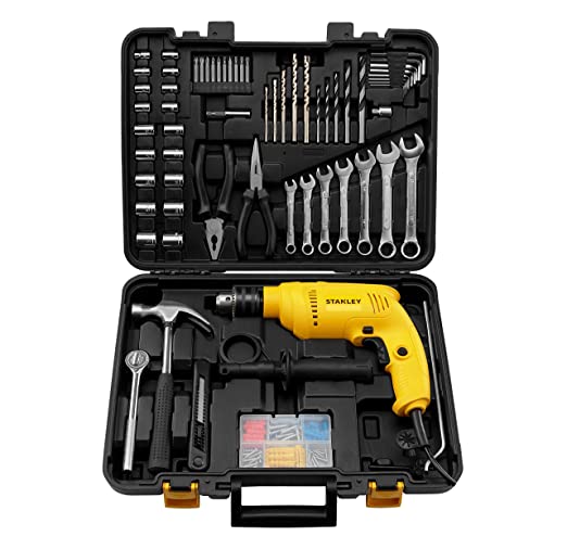 Stanley SDH600KM-IN 600W Drill Mechanical tool kit