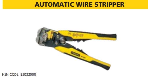 AUTOMATIC WIRE STRIPPER