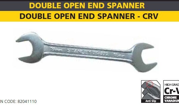 DOUBLE OPEN END SPANNER - CRV