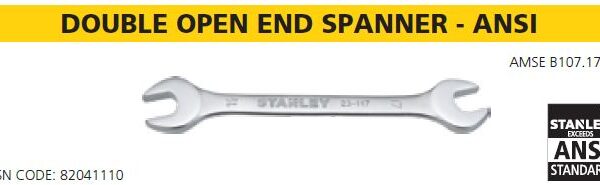 DOUBLE OPEN END SPANNER - ANSI