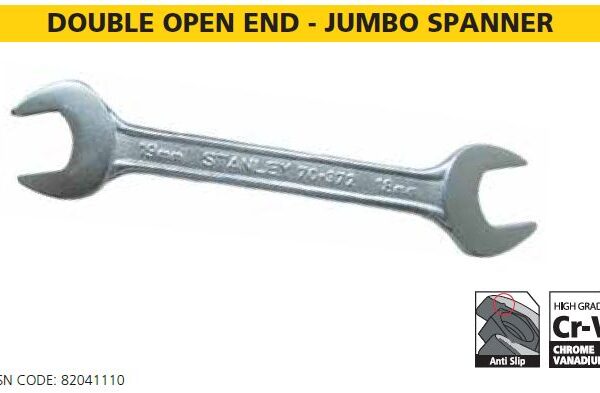 DOUBLE OPEN END - JUMBO SPANNER