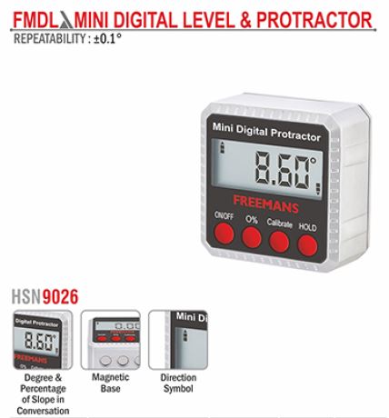 FMDL Mini Digital Level & Protractor