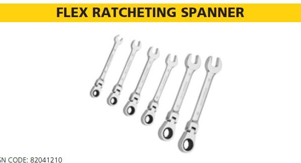 FLEX RATCHETING SPANNER