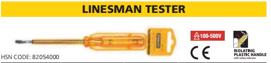 LINESMAN TESTER