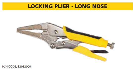 LOCKING PLIER - LONG NOSE