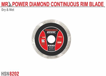 MC Power Diamond Continuous Rim Blade