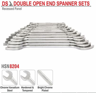 DS Double Open End Spanner Sets