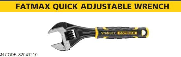FATMAX QUICK ADJUSTABLE WRENCH