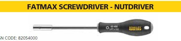 FATMAX SCREWDRIVER - NUTDRIVER