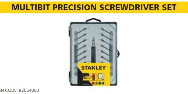 MULTIBIT PRECISION SCREWDRIVER SET