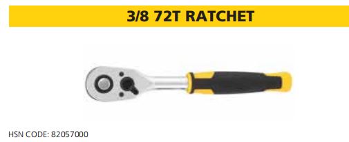 3/8 72T RATCHET