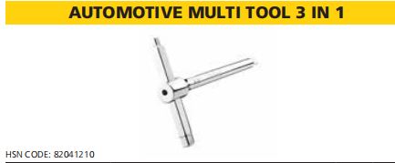 AUTOMOTIVE MULTI TOOL 3 IN 1
