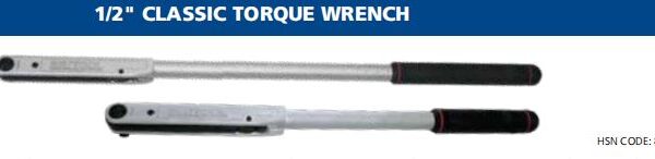 1/2" CLASSIC TORQUE WRENCH