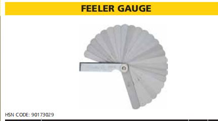 FEELER GAUGE