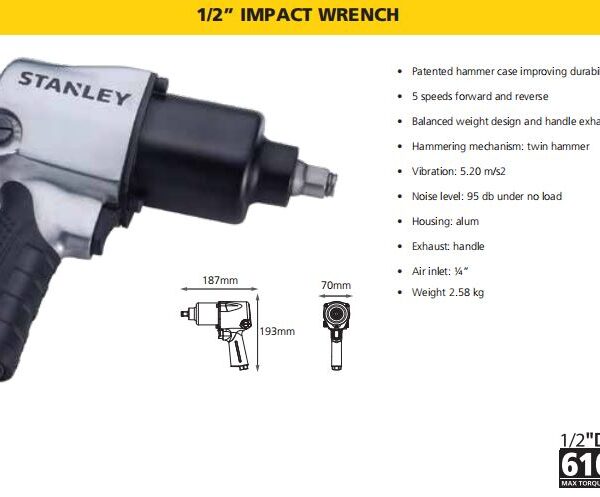 1/2” IMPACT WRENCH
