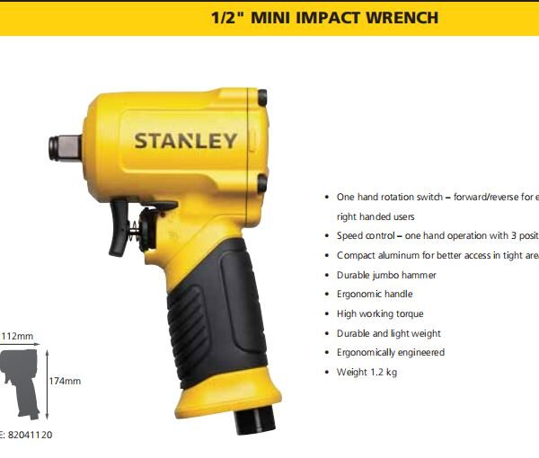 1/2" MINI IMPACT WRENCH