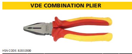VDE COMBINATION PLIER