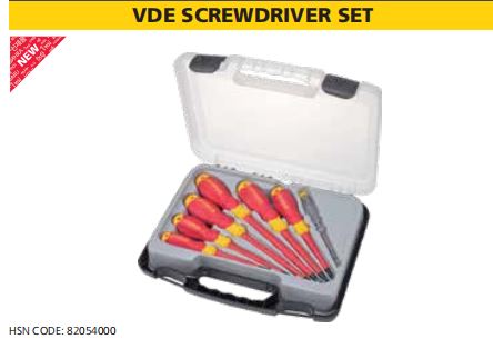 7 PCS VDE SCREWDRIVER SET